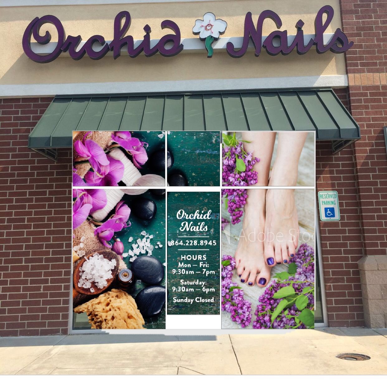 Orchid Nails logo